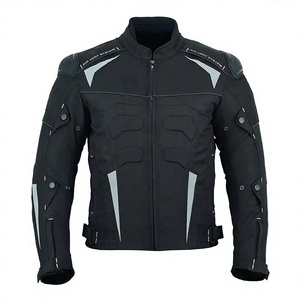 Nouveaux jeans de moto en cuir imperméables avec protections pour les genoux et les hanches, pantalons de motocross, pantalons de cyclisme, vêtements de protection - Product Image 3