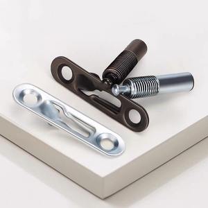 ตัวเชื่อมต่อแผ่นไม้สองชั้นแบบไร้รูยี่ห้อ GQK ผลิตจากเหล็กกล้าคาร์บอนที่แข็งแรง มองไม่เห็นรอยต่อ เหมาะสำหรับตู้เสื้อผ้า ดีไซน์ทันสมัย เรียบง่าย ใช้งานง่าย - Product Image 6