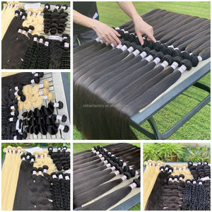 Bán buôn 22-inch thẳng Remy dệt Brazil tóc con người giá rẻ trực tuyến bán nhà máy giá từ JOHANNESBURG - Product Image 3