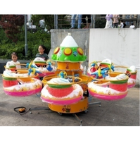 Waimar Manège Électrique Miniature Enfantin 2 Voitures Chevaux Carrousel à Vendre