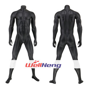 Commercio all'ingrosso nero opaco in fibra di vetro uomini sportivi grandi muscoli senza testa modello maschile Sport Fitness vestiti espositore manichino - Product Image 2