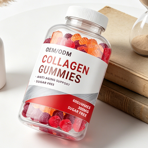 Gomitas <span class=keywords><strong>de</strong></span> <span class=keywords><strong>Colágeno</strong></span> para Adultos al por Mayor con Biotina y Vitamina C para Aclarar la Piel y Reforzar la Inmunidad, Suplemento <span class=keywords><strong>de</strong></span> 60 Gomitas - Product Image 4
