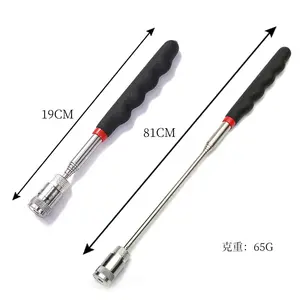 Non-Slip Magnetic Telescopic có thể thu vào Pickup Stick Magnetic Pick up công cụ với LED công cụ cầm tay khác dụng cụ cầm tay