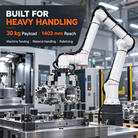 Lengan Robot Kolaboratif 6 Sumbu FR30, Beban Angkut 30kg, Jangkauan 1403mm untuk Palletizing dan Penanganan Material Berat