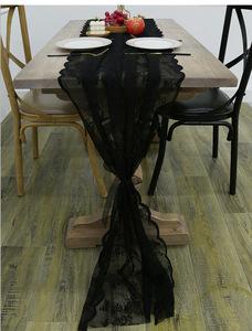 Negozio di torte da caffè <span class=keywords><strong>Vintage</strong></span> decorativo 70*300cm di lunghezza tovaglia da pranzo di nozze merletto di lusso - Product Image 6