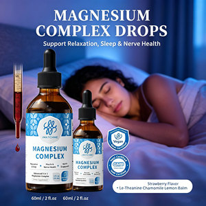 Gotas <span class=keywords><strong>de</strong></span> Magnesio, Folato y L-Teanina, Calma el Estrés y la Ansiedad, Ayuda a <span class=keywords><strong>Dormir</strong></span>, Suplemento Líquido Oral Vegano <span class=keywords><strong>para</strong></span> Adultos - Product Image 1