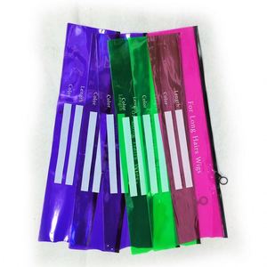 Sac de rangement multifonctionnel en PVC, housse anti-poussière colorée pour perruques, petit rangement pour vêtements, 14x60cm, housse anti-poussière pour perruques 20x60cm en stock - Product Image 3