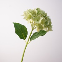 Bunga Imitasi Sutra Hydrangea Beibei Buatan Tangan Ramah Lingkungan Merek MTY Grosir, Tangkai Tunggal, Terasa Lembap, Dekorasi Rumah