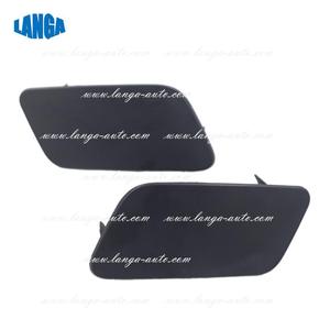 Fits Fits adatto per <span class=keywords><strong>Audi</strong></span> <span class=keywords><strong>A3</strong></span> <span class=keywords><strong>2012</strong></span> - 2015 paraurti anteriore faro rondella coperchio ugello di spruzzo Jet Cap sinistra e destra - Product Image 2