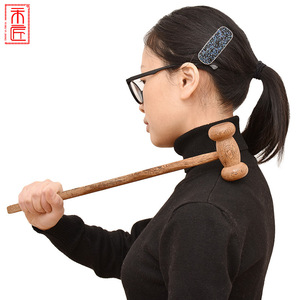 ไม้ตีนวดหลังทรงกลม ยี่ห้อ Yimu Yijiang รุ่น Chicken Wing Wood - Product Image 1