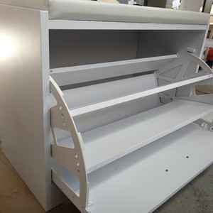 One Door <strong>Shoe</strong> <strong>Rack</strong> <strong>with</strong> Seat,storage <strong>Shoe</strong> Stool, <strong>Bench</strong> Design <strong>Shoe</strong> Cabinet <strong>With</strong> PU Seat - Product Image 5