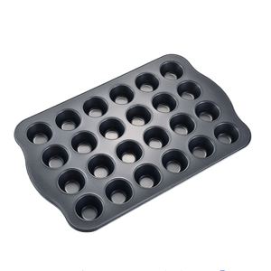 OEM nhà máy thép carbon Muffin Pan khuôn nhà bếp bakeware 24 cup không dính vòng Muffin Baking Pan - Product Image 3