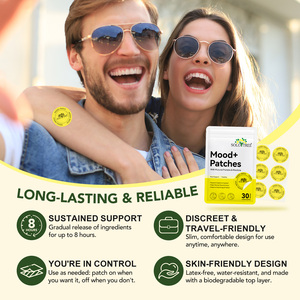 SOLOTREE Marca Privada 30 Parches Transdérmicos Biodegradables para Mejorar <span class=keywords><strong>el</strong></span> Estado de Ánimo, Parches para la Concentración y Energía para Hombres y Mujeres - Product Image 5