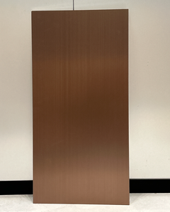 Tôle d'aluminium anodisé brossé gris 5052 3003 de 0,21 à 6 mm avec finition AA20 brossée pour revêtement de plafond, de mur et d'ascenseur commercial - Product Image 3