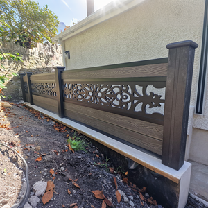 Paneles WPC Modernos para Cercas <span class=keywords><strong>de</strong></span> Jardín Exteriores, Alta Resistencia Climática, Sin Grietas y Bajo Mantenimiento - Product Image 6