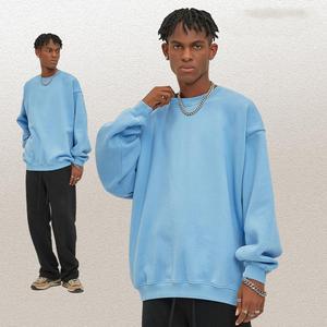 AI-MICH Promotional Fleece Custom Embroidered Custom <b>Neck</b> <b>Light</b> pink Custom Logo Unisex Shirt Sweatshirt - Product Image 6
