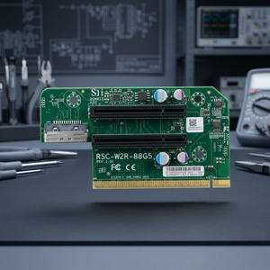 RSC-W2R-88G5 2U RHS WIO การ์ดไรเซอร์ 2x PCIe 5.0 x8 ตรวจจับอัตโนมัติแบบพาสซีฟสำหรับเซิร์ฟเวอร์ซุปเปอร์ไมโคร - Product Image 3