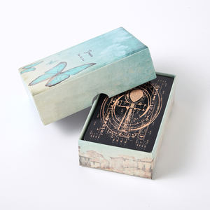 سطح تارو ساحرة من Leonard بطباعة احترافية بطاقات التارو البلاستيكية للسحرة مع صندوق غطاء أنيق ميزة محمولة - Product Image 2