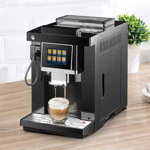 Pantalla TFT color blanco y color negro máquina de café espresso comercial - Product Image 1