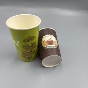 Factory Wholesale <b>Disposable</b> 8 Oz Coffee Paper <b>Cups</b> with Custom Printed Logo Single & Double Wall Coffee Paper <b>Cups</b> - Product Image 4