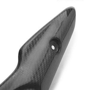 Tuyau de liaison intermédiaire d'échappement de <span class=keywords><strong>moto</strong></span>, protection thermique en fibre de carbone, coque anti-brûlure, compatible avec <span class=keywords><strong>Kawasaki</strong></span> Z900 Ninja <span class=keywords><strong>900</strong></span> - Product Image 4