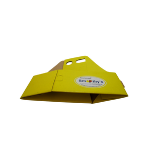 Portavasos de Papel Desechable Personalizado para 2/4 Vasos, con Asa Portátil para Llevar Bebidas como Café, Leche, Té, Cerveza, Vino, Caja de Papel Personalizada - Product Image 5