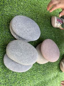 卸売天然石絵画用原石セット、様々なブランク小石付き手描き原石セット（3〜15cm） - Product Image 2