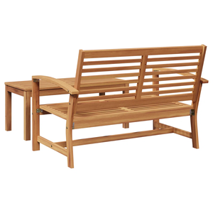 Set <span class=keywords><strong>da</strong></span> <span class=keywords><strong>Esterno</strong></span> in <span class=keywords><strong>Legno</strong></span> Massello di Acacia con Finitura Teak, 2 Pezzi: Panca <span class=keywords><strong>da</strong></span> Giardino e Tavolino <span class=keywords><strong>da</strong></span> Caffè per Giardino, Balcone, Cortile - Product Image 4