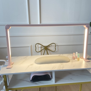 Lampe de bureau LED demi-lune à intensité variable, pliable, pour salon de manucure, avec logo personnalisé - Product Image 5