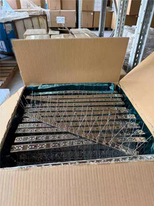 Dispositivo Ahuyentador de Animales 50CM, Clavos de Acero Inoxidable Antipájaros, Púas para Palomas, Control de Plagas, Elimina Palomas e Insectos, con Logo - Product Image 6