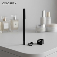 Tube vide multifonctionnel étanche en plastique pour eye-liner, marque privée, compatible avec taille-crayon cosmétique