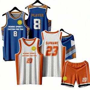 Short en jersey Échauffement pour garçons adolescents Pantalons habillés personnalisés Uniformes Nouveau design Sublimation Vêtements de basket-ball de haute qualité - Product Image 1