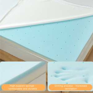 Colchón de Espuma Viscoelástica Euro Top con Resorte Enrollado, Colchón de Espuma Viscoelástica de 12 Pulgadas Comprimido al Vacío - Product Image 5