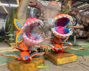 Plante animatronique carnivore réaliste pour exposition, thème jungle, parc à thème, jardin botanique - Product Image 2