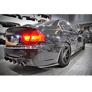 Kit de carrocería de fibra de carbono, alerón difusor de labio de parachoques trasero para <span class=keywords><strong>BMW</strong></span> <span class=keywords><strong>E90</strong></span> 325i <span class=keywords><strong>335i</strong></span> M Tech 2006 - 2011 - Product Image 6