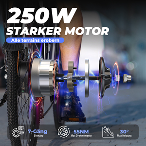 Bicicleta Eléctrica de Alta Calidad de 750w, Bicicleta Híbrida de 700c, 48v, 7 Velocidades, Stock Europeo, Bicicleta Eléctrica Integrada de Aluminio S700-1 - Product Image 4
