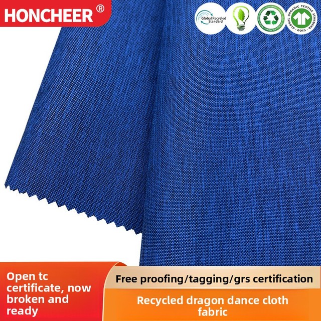 Polyester Recycled GRS Durable Printed Oxford Fabric Bags Garments EcoFriendly Sustainable Premium HighQuality Girls