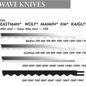 HSS <b>Sewing</b> <b>Machine</b> Wave Blade for EASTMAN/KM/WOLF/KAIGU/MAIMIN - Product Image 2
