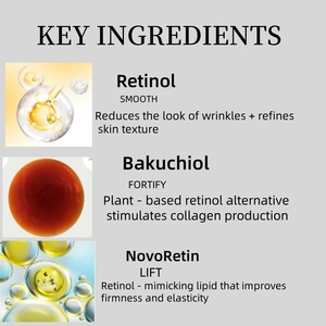 Crème de nuit pour le visage Premium pour femmes hommes crème anti-rides profondes ridules teint inégal laxité de la peau crée vibrant - Product Image 5