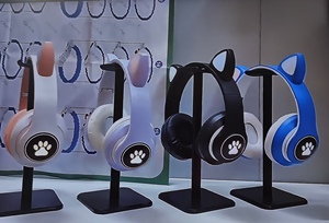 Auriculares Inalámbricos <span class=keywords><strong>con</strong></span> <span class=keywords><strong>Orejas</strong></span> <span class=keywords><strong>de</strong></span> <span class=keywords><strong>Gato</strong></span>, Audífonos Bluetooth para Juegos, <span class=keywords><strong>con</strong></span> Luces LED, Diseño Adorable, Gran Venta 2024 - Product Image 6