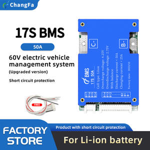 ChangFa 13S 14S 16S 17S BMS Lifepo4/Li-ion, même port 30A50A 48V/52V/60V pour vélo <span class=keywords><strong>électrique</strong></span>, carte <span class=keywords><strong>de</strong></span> protection <span class=keywords><strong>de</strong></span> batterie bms - Product Image 2