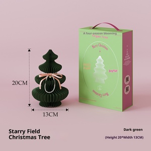 Creative Holiday Gift 3d Paper <strong>Christmas</strong> <strong>Tree</strong> Small Home Office Decoration <strong>Desktop</strong> Ornament Honeycomb Paper <strong>Christmas</strong> <strong>Tree</strong> - Product Image 6