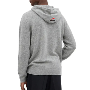 <span class=keywords><strong>Felpa</strong></span> con <span class=keywords><strong>Cappuccio</strong></span> Personalizzata con Logo, Pullover Premium in Lana e Cashmere <span class=keywords><strong>Senza</strong></span> <span class=keywords><strong>Tasche</strong></span> - Product Image 3