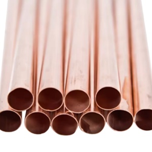 Tubo de Cobre Sin Costura TU2 de 1/2 y 1/4 Pulgadas, 99.9% Cu, Precio de Mayoreo de Fábrica - Product Image 1