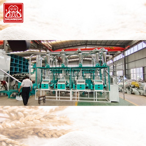 Ligne de production de <span class=keywords><strong>farine</strong></span> de blé entièrement automatique 30 tonnes/jour, projet clé en main, moulin à <span class=keywords><strong>farine</strong></span> de blé intégral de haute qualité - Product Image 1