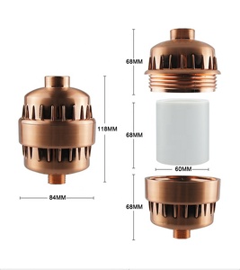 Màu vàng cao đầu ra phổ tắm lọc với có thể thay thế nhiều giai đoạn lọc Cartridge tóc móng tay da nhanh Chrome - Product Image 4