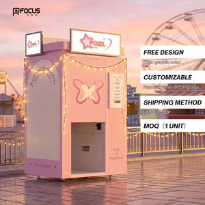 Cabina de Fotos Automática con Espejo JLJCommercial en Venta, con Máquina Expendedora que Funciona con Monedas, Impresión Instantánea, Calidad de Estudio de Retratos - Product Image 2