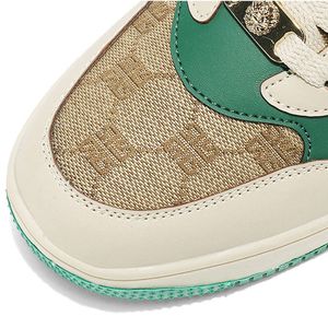 2026 New Genuine Leather Rubber Toe Lace-up Running <b>Shoes</b> Vintage Distressed Low Top Skate Sneakers Men's Casual Autumn Summer - Product Image 5