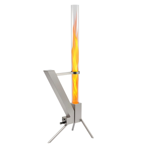 Estufa Rocket Vertical de Acero para Leña y Pellets, Directo de Fábrica |   Calefacción Eficiente para Acampar al Aire Libre en Invierno - Product Image 1