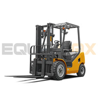 Chariot élévateur diesel Komatsu de 3,0 tonnes Technologie Komatsu Chariot élévateur neuf avec moteur japonais Isuzu, Mitsubishi et Yanmar